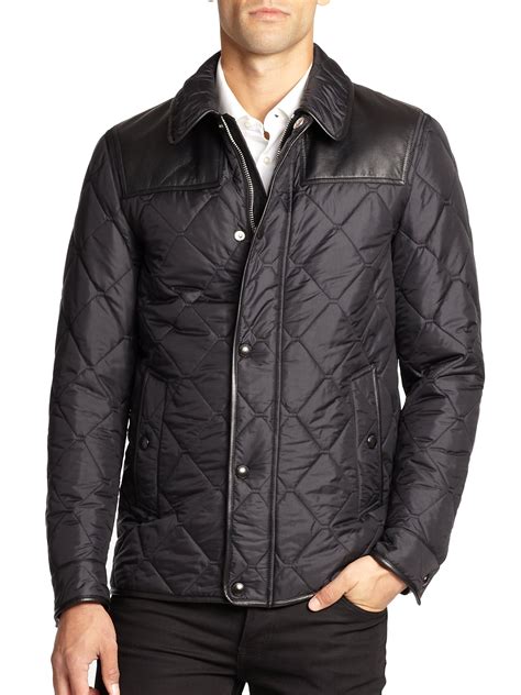 mens burberry padded jackets|burberry men's coats on sale.